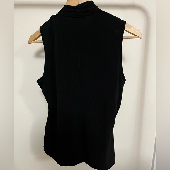 Jacob Black Sleeveless Blouse Ladies Large - Picture 2 of 4